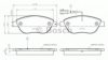BOSCH 0 986 TB2 961 Brake Pad Set, disc brake